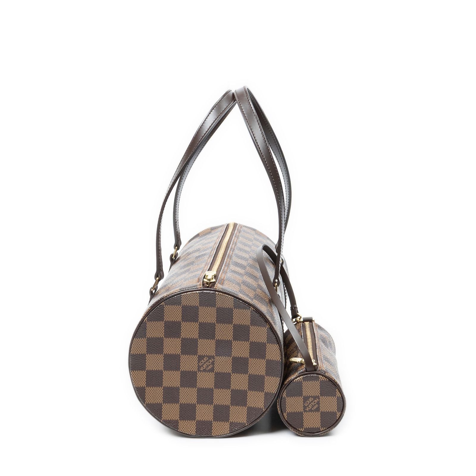 Louis Vuitton Papillon Brown Damier Ebene Handbag — view 4