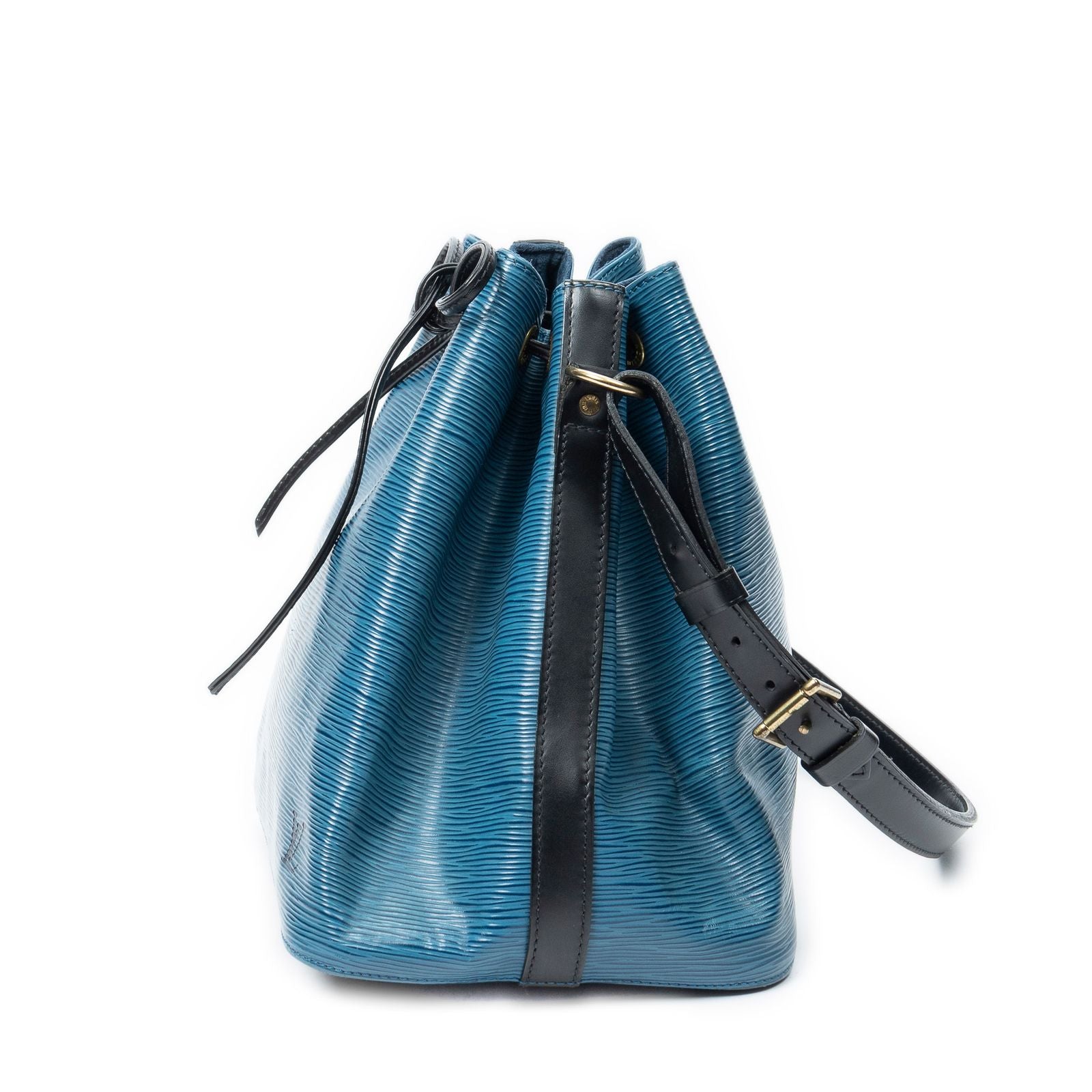 Louis Vuitton Noe Bicolor Blue Black — view 3