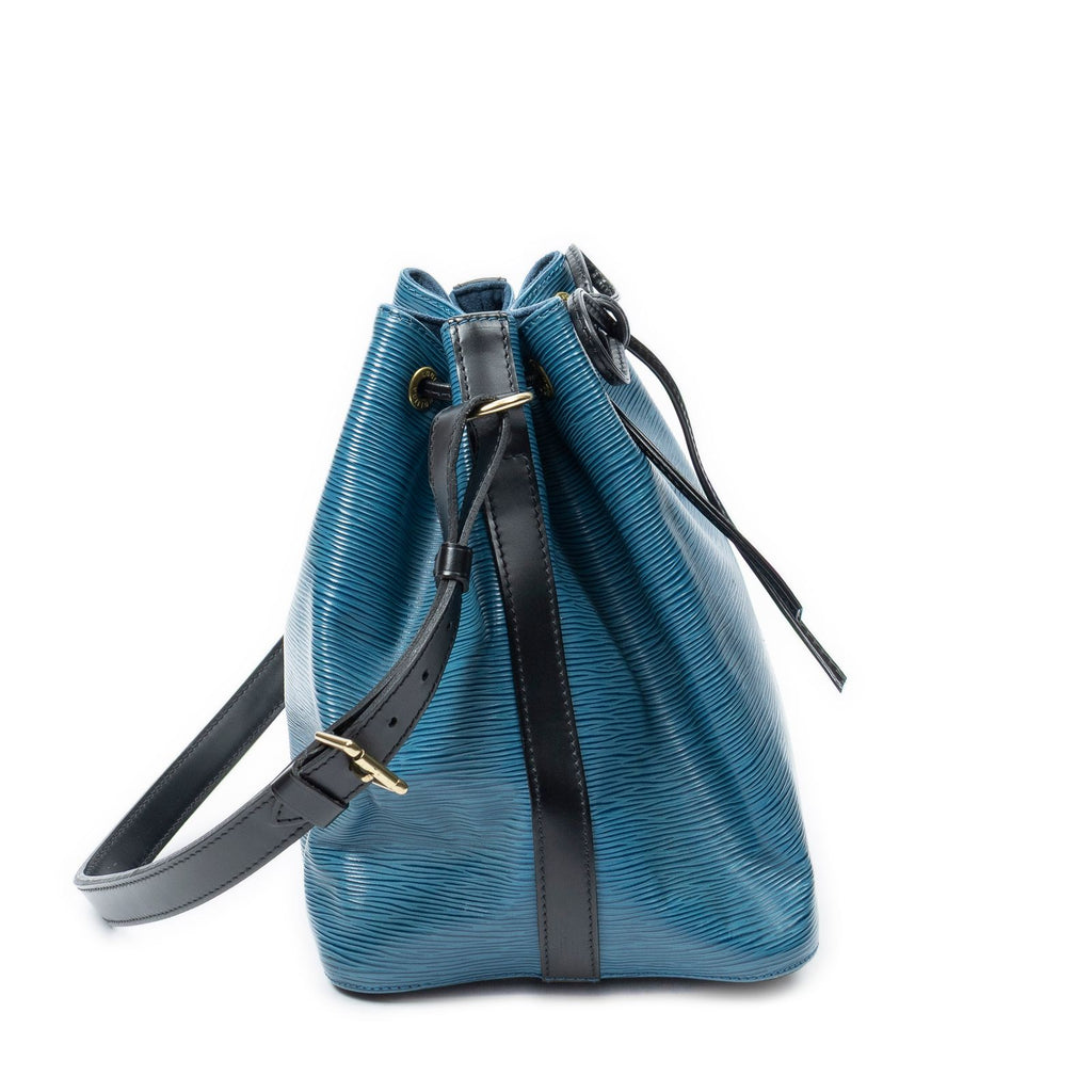 Louis Vuitton Noe Bicolor Blue Black — view 4