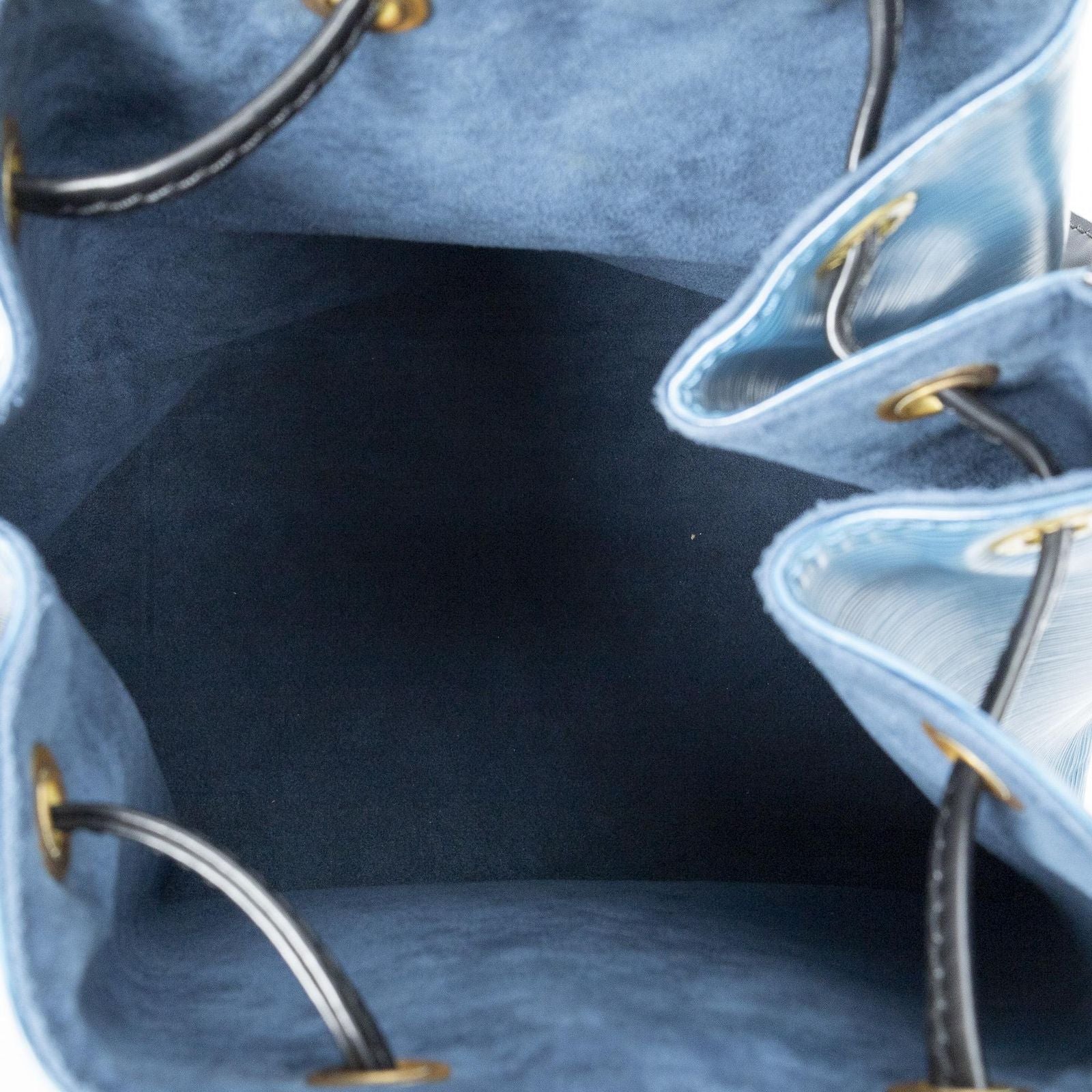 Louis Vuitton Noe Bicolor Blue Black — view 9