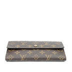 Louis Vuitton Portefeuille International Brown Monogram Canvas Wallet — view 3