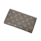 Louis Vuitton Portefeuille International Brown Monogram Canvas Wallet — view 2
