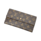 Louis Vuitton Portefeuille International Brown Monogram Canvas Wallet