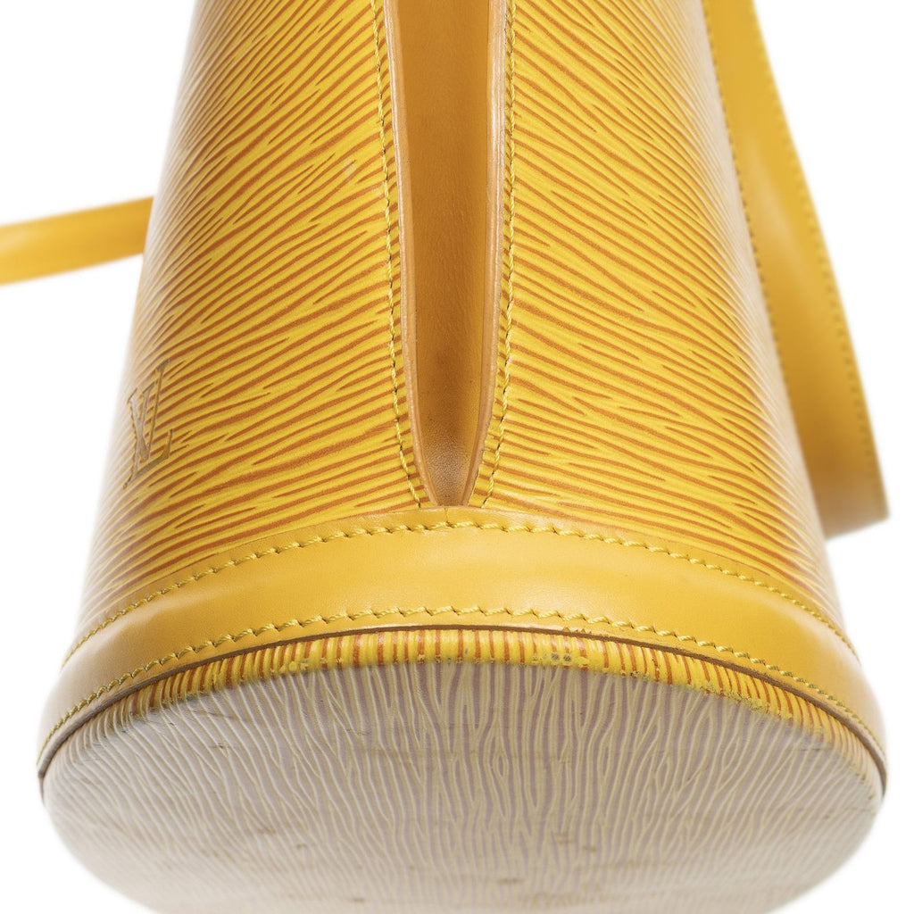 Louis Vuitton Saint Jacques Shopping Yellow Epi Messenger — view 7