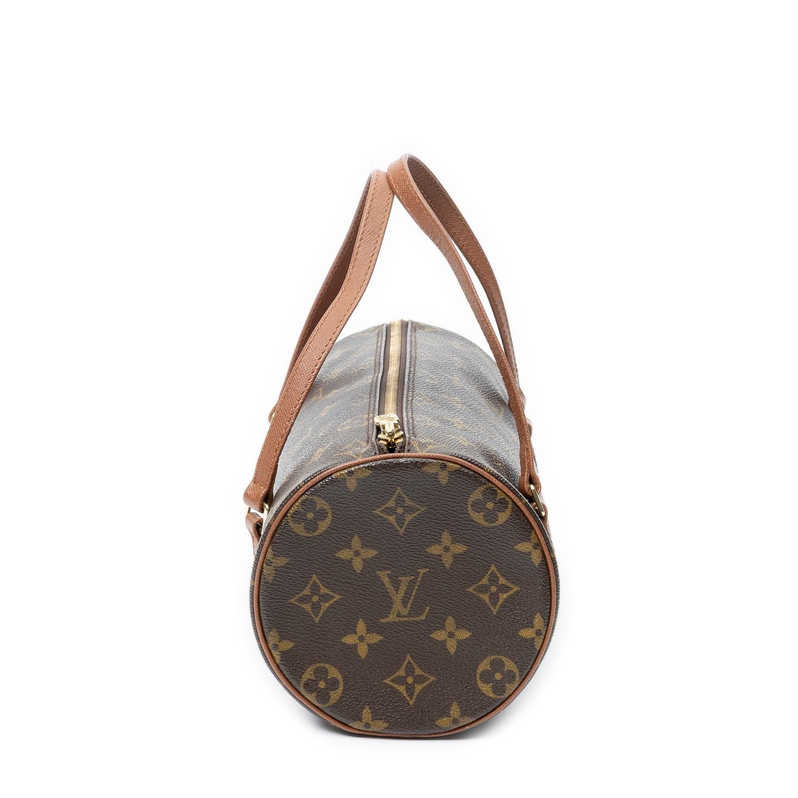 Louis Vuitton Papillon Brown Monogram Canvas Handbag — view 4