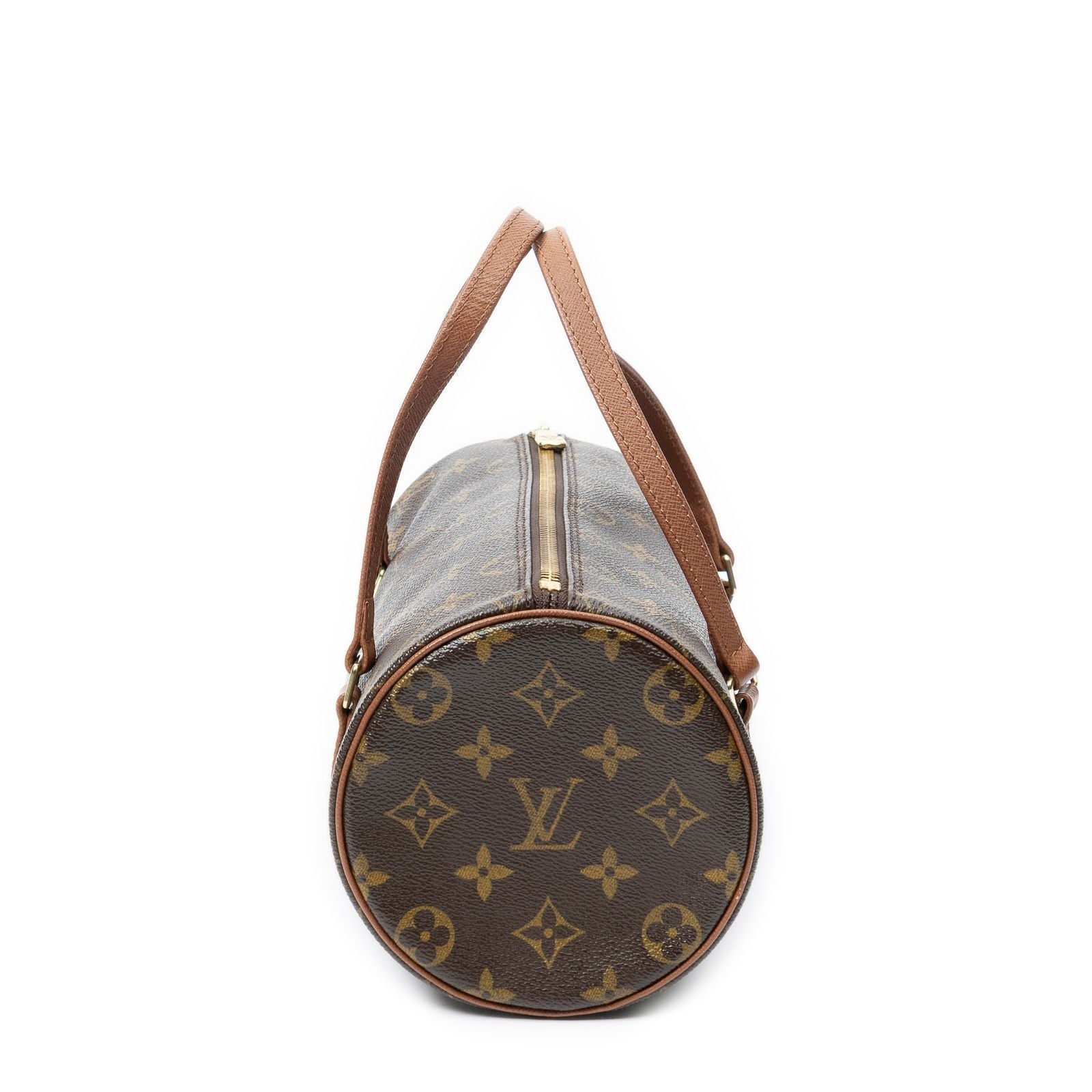 Louis Vuitton Papillon Brown Monogram Canvas Handbag — view 3