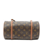 Louis Vuitton Papillon Brown Monogram Canvas Handbag — view 6