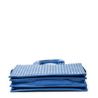 Bottega Veneta Business Bag Blue Intrecciato Leather — view 6
