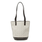 Celine Vintage Bucket Tote Beige Dark Brown C Macadam Canvas — view 5
