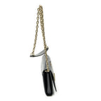 Louis Vuitton Nowwl Sequin Twist Chain Wallet Black Epi Shoulder — view 4