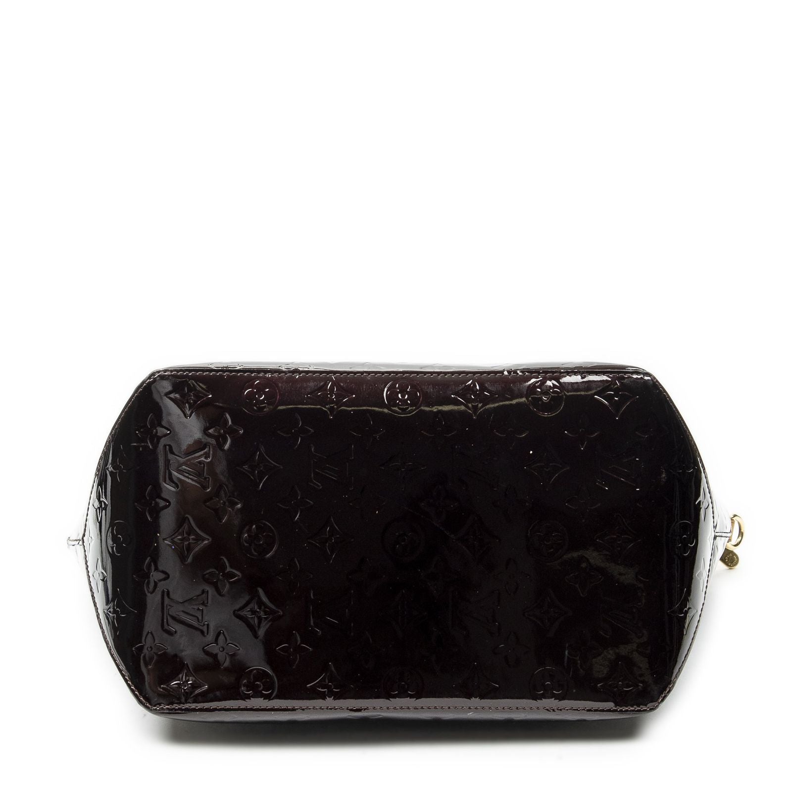 Louis Vuitton Bellevue Amarante Monogram Vernis Messenger — view 6