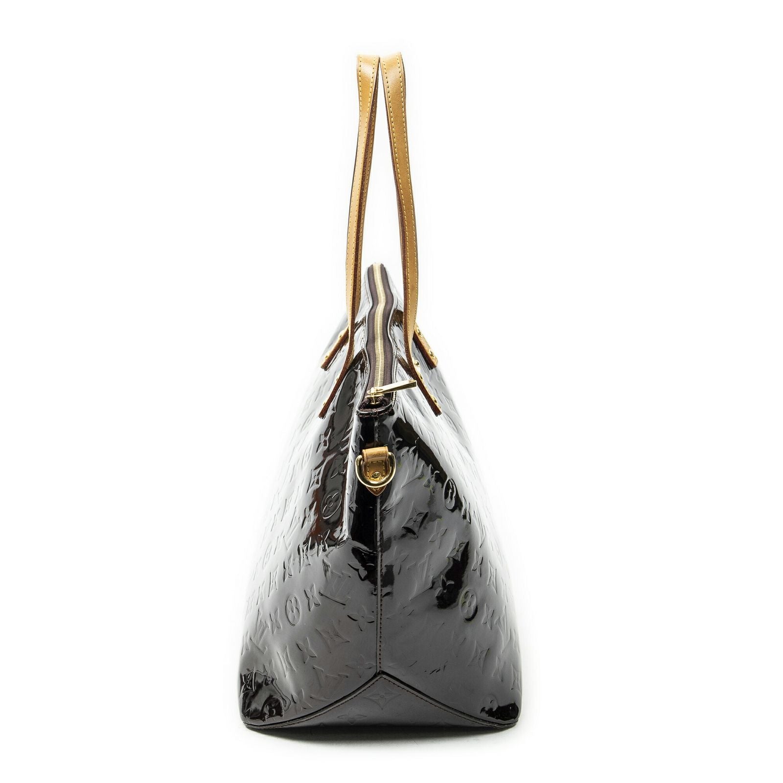 Louis Vuitton Bellevue Amarante Monogram Vernis Messenger — view 4