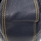 Fendi b Bag Navy Spike Calfskin Leather — view 8