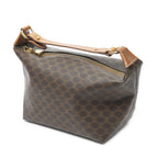 Celine Vintage Mini Handbag Brown Macadam Canvas — view 2