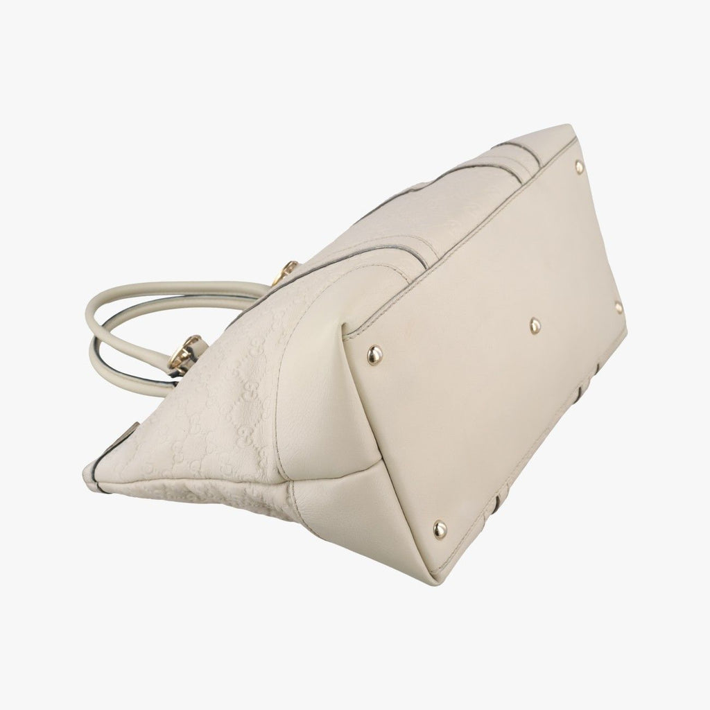 Gucci Brea White Leather Handbag — view 5