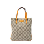 Gucci Vertical Tote Beige Supreme Canvas
