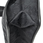 Gucci Medium Flat Messenger Black GG Canvas — view 7