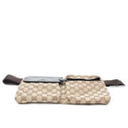 Gucci Waist Pouch Dark Brown Beige GG Canvas — view 3