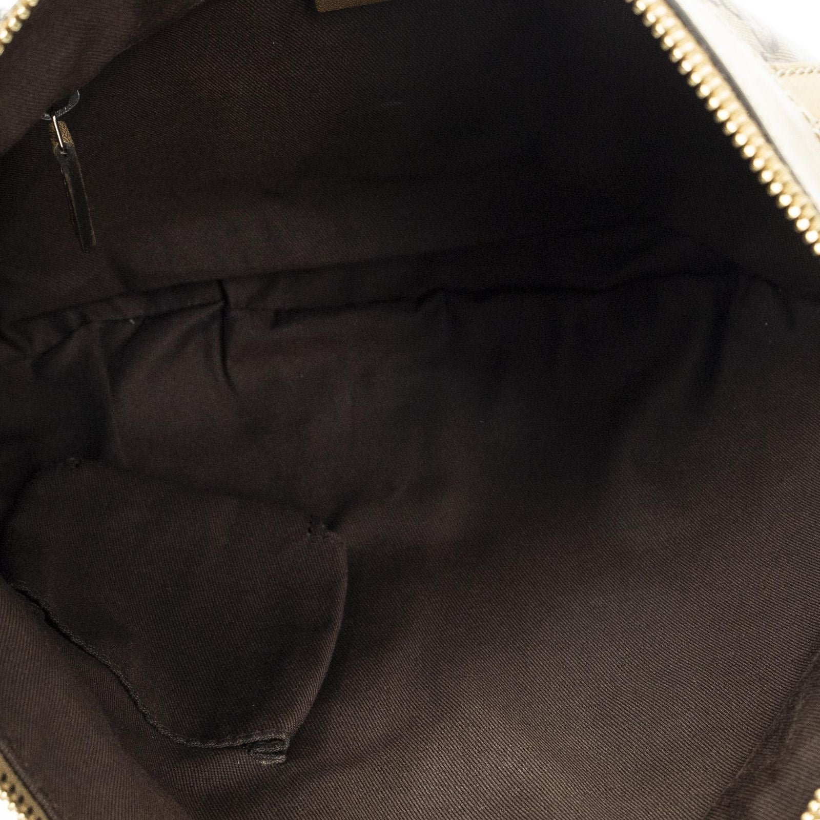 Gucci Abbey Shoulder Bag Gold Crystal Canvas — view 9