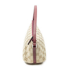 Gucci Pouch Beige Fuchsia GG Canvas — view 4