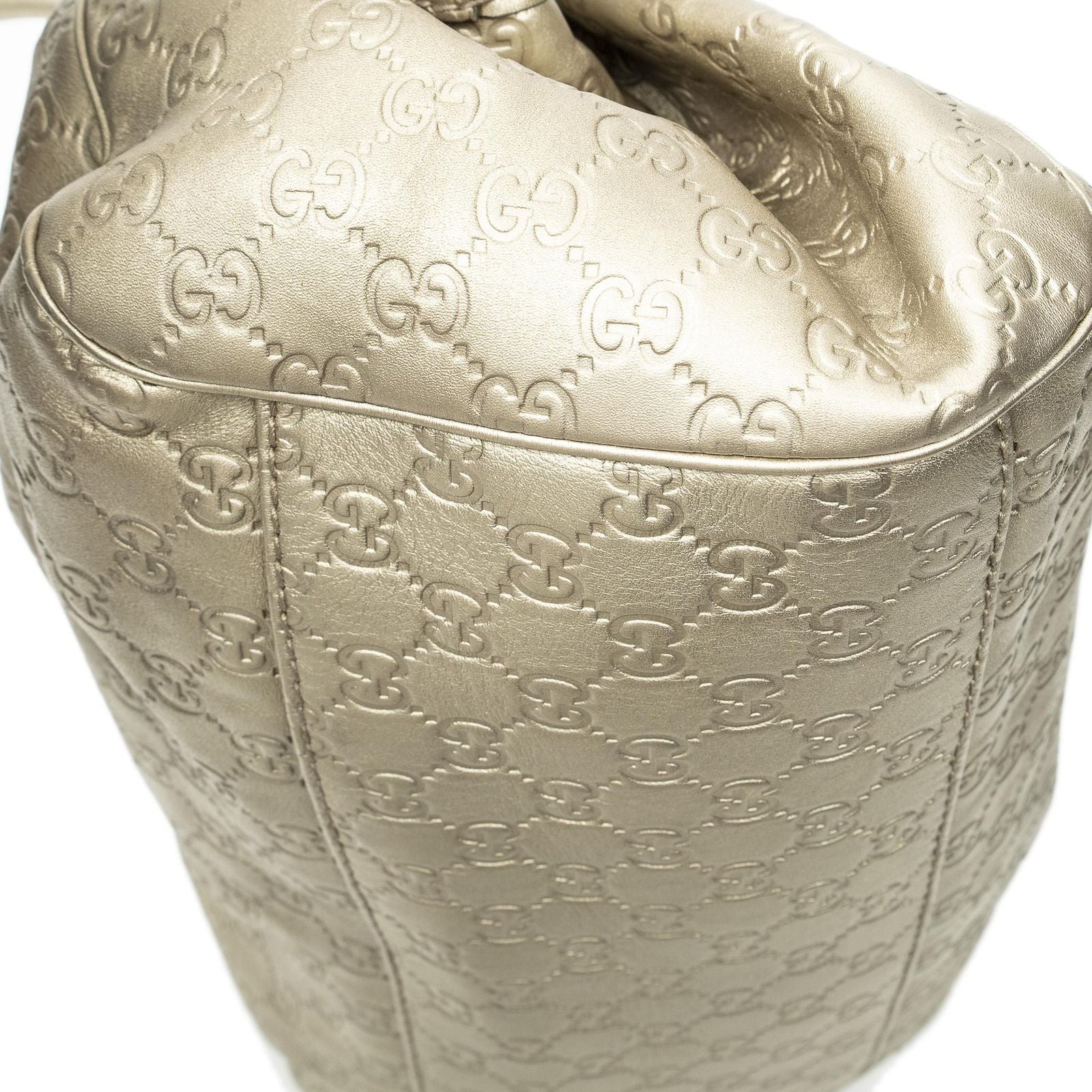 Gucci Ski Boston Gold Guccissima Messenger — view 8