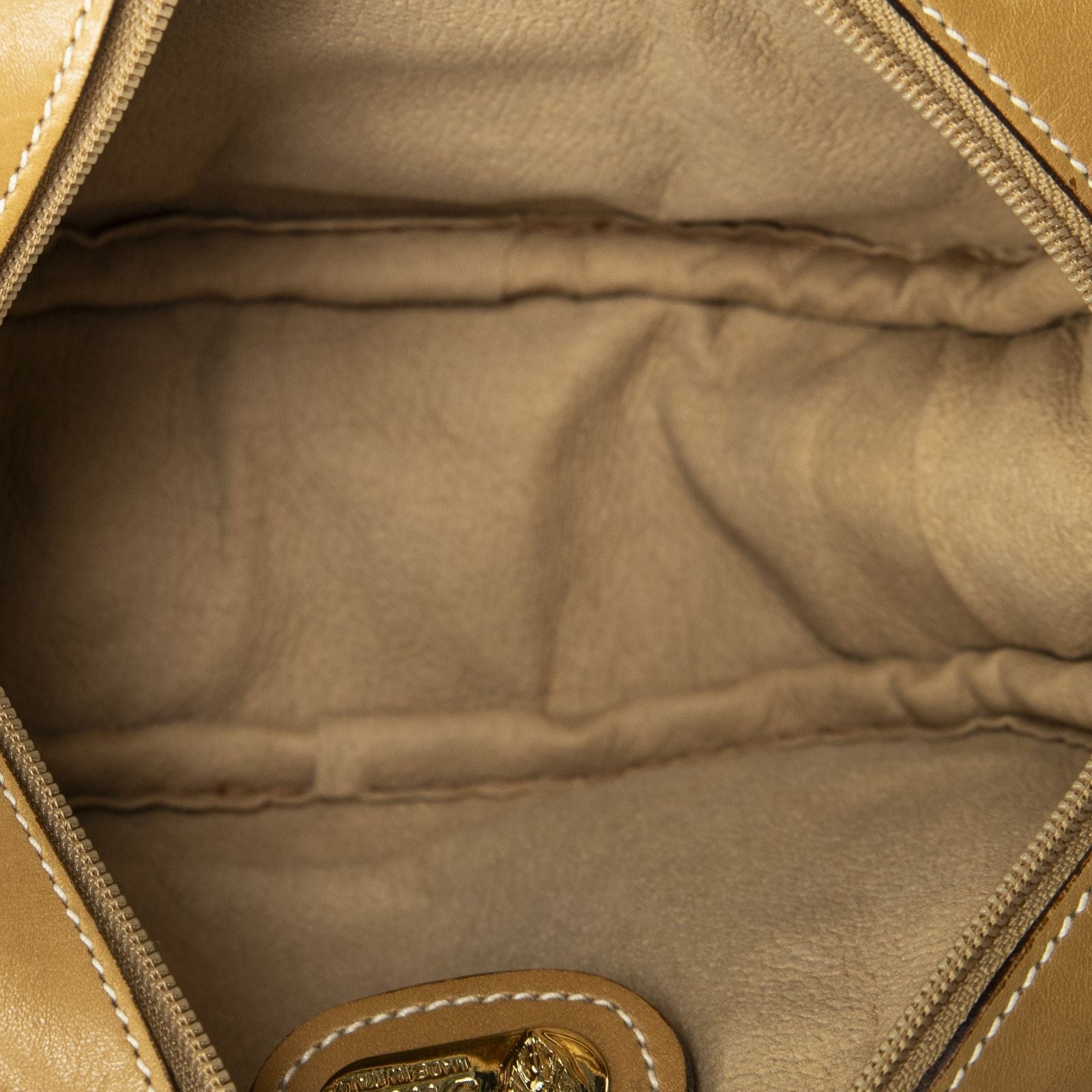Gucci Vintage Mini Golf Crossbody Tan Micro Guccissima Canvas — view 9