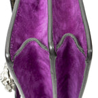 Gucci Tiger Dionysus Chain Crossbody Beige Purple Embroidery Supreme Canvas — view 8
