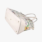 Gucci Nice Flora White Multi Leather Handbag — view 4