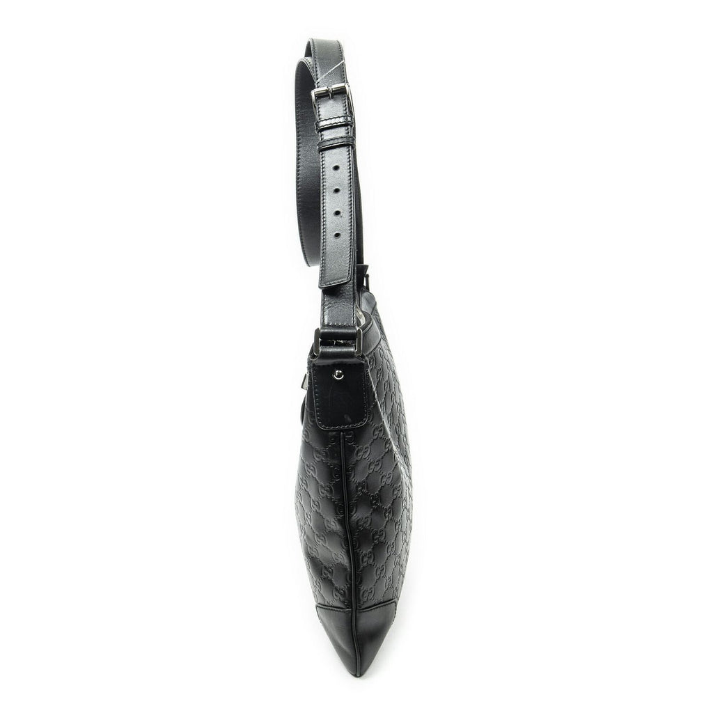 Gucci Zip Messenger Black Guccissima — view 3