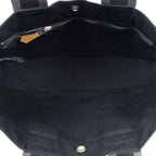 Hermes Fourre Tout Black Gray Toile Officier Tote — view 9