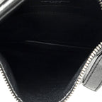 Saint Laurent Square Flat Crossbody Black Calfskin Leather — view 9