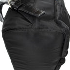 Prada Small Drawstring Backpack Black Nylon Canvas — view 7