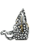 Saint Laurent Baby Duffle Black White Printed Calfskin Leather — view 4