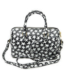 Saint Laurent Baby Duffle Black White Printed Calfskin Leather — view 5