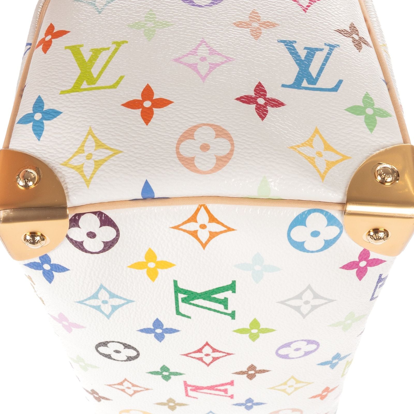 Louis Vuitton Ltd Ed LV Takashi Murakami Speedy Bandouli?re Multicolor Monogram — view 8