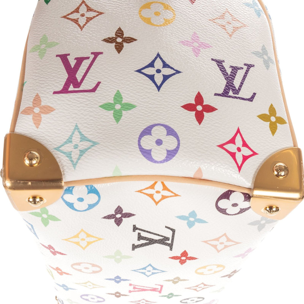 Louis Vuitton Ltd Ed LV Takashi Murakami Speedy Bandouli?re Multicolor Monogram — view 7