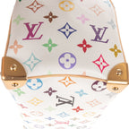 Louis Vuitton Ltd Ed LV Takashi Murakami Speedy Bandouli?re Multicolor Monogram — view 7