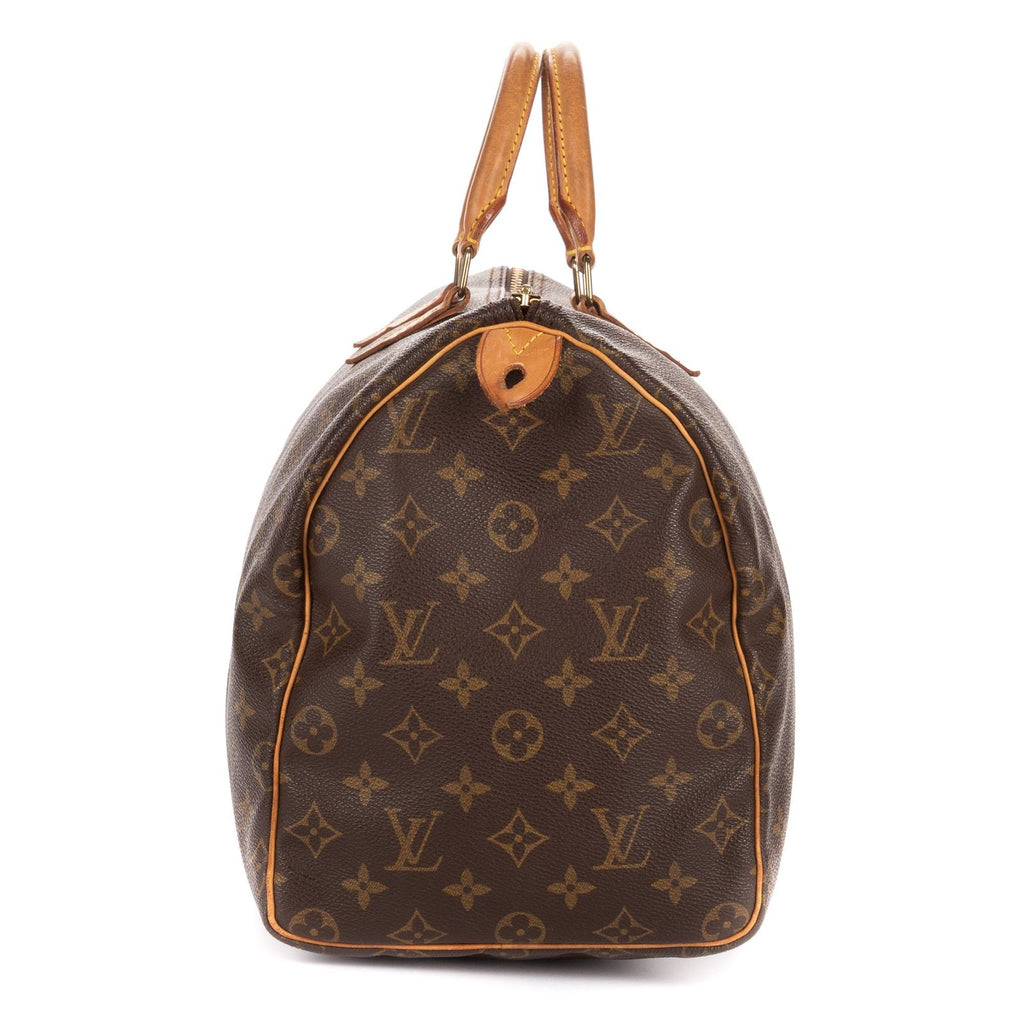 Louis Vuitton Speedy Brown Monogram Canvas Handbag — view 3