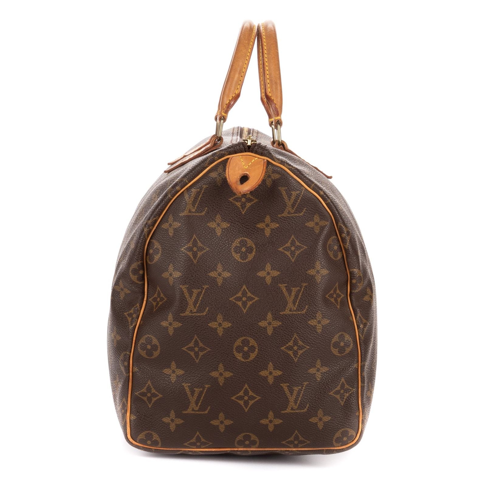 Louis Vuitton Speedy Brown Monogram Canvas Handbag — view 3
