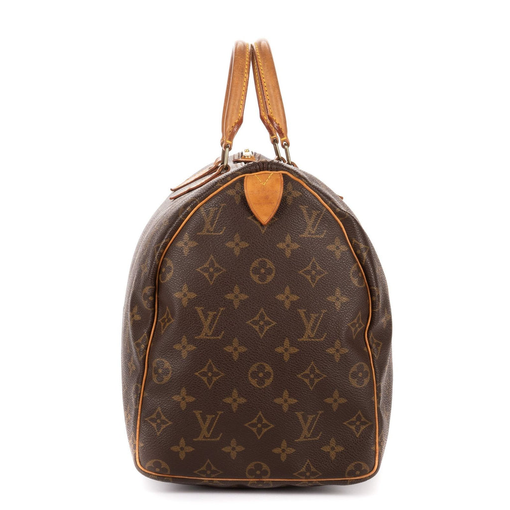 Louis Vuitton Speedy Brown Monogram Canvas Handbag — view 4