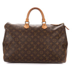 Louis Vuitton Speedy Brown Monogram Canvas Handbag
