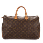 Louis Vuitton Speedy Brown Monogram Canvas Handbag — view 5