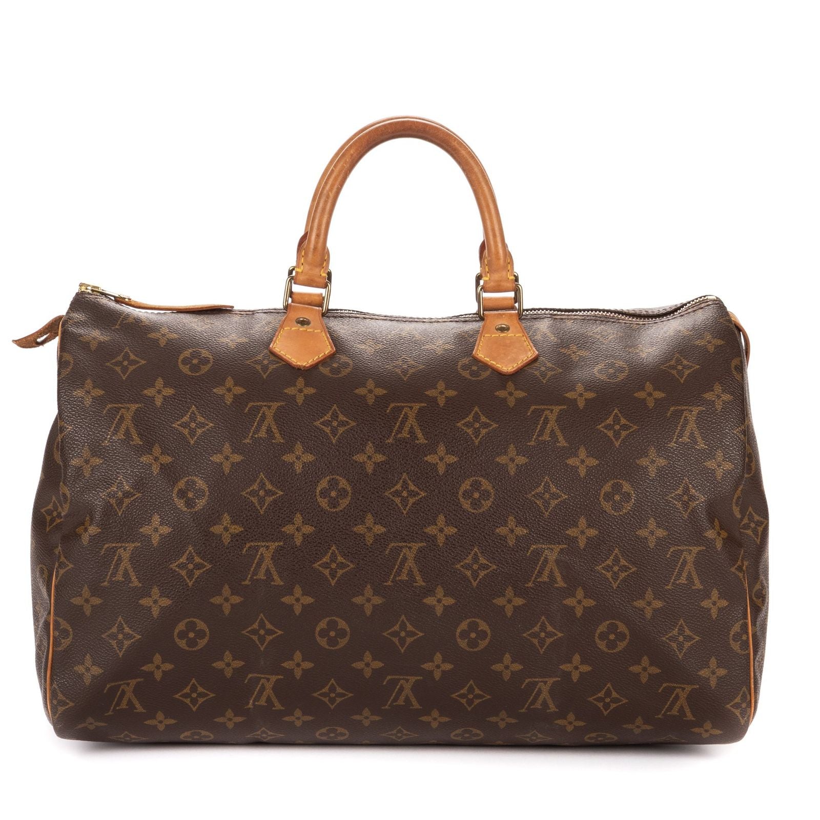 Louis Vuitton Speedy Brown Monogram Canvas Handbag — view 5