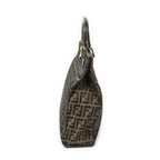 Fendi Vertical Tote Brown Beige Zucca Canvas — view 3