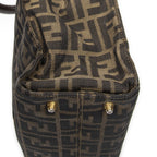 Fendi Vertical Tote Brown Beige Zucca Canvas — view 7