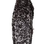 Chanel Ltd Ed Sequins Single Flap Black Canvasn — view 7