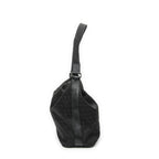 Fendi Large Square Zip Messenger Black Zucchino Canvas — view 3