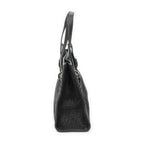 Fendi Shopping Tote Black Zucchino Canvas — view 4