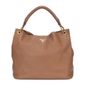Prada Hobo Brown Vitello Daino