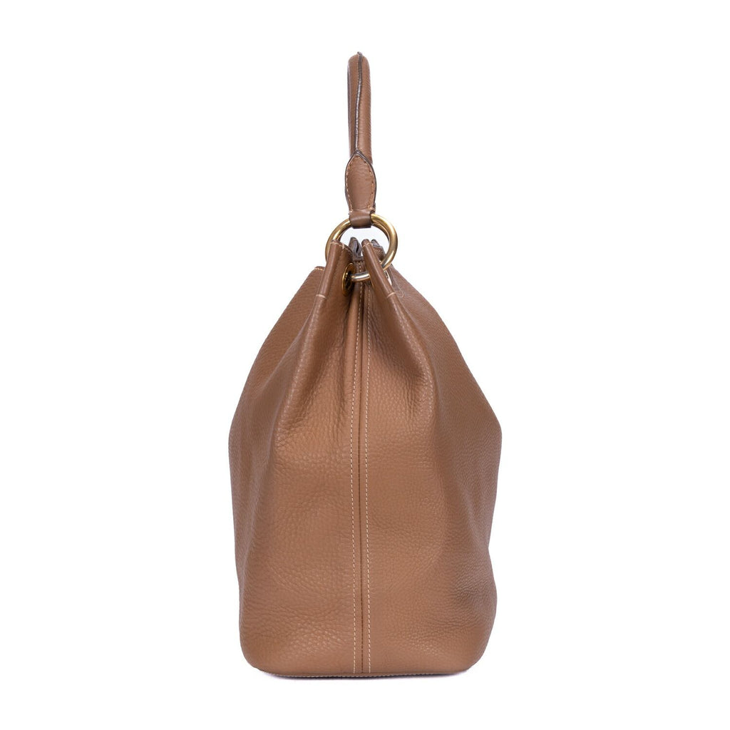 Prada Hobo Brown Vitello Daino — view 3